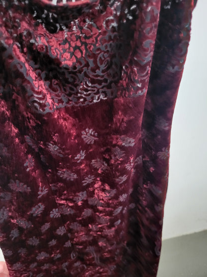 Samtkleid Gr. 36